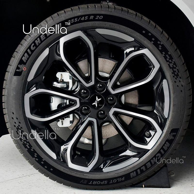 For XPENG G6 2026 2025 2027 Xiaopeng G6 Wheel Hub Sticker Modification Colorful Anti-scratch Reflective Decorate Car Accessories