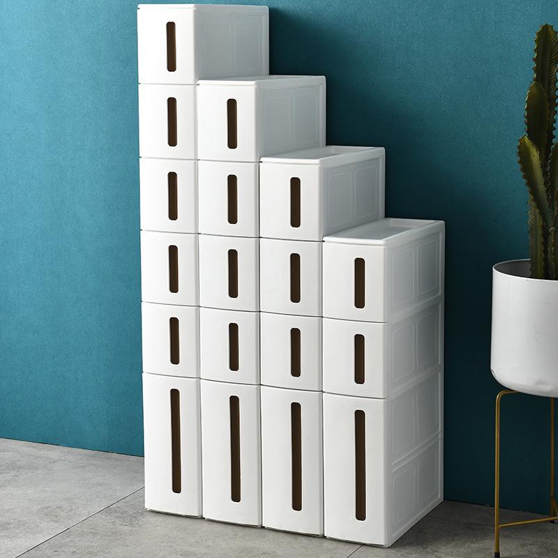 Ультра узкий шкаф с прорезями, кухонный ящик с прорезями, шкаф для хранения, пластиковая полка для ванной комнаты