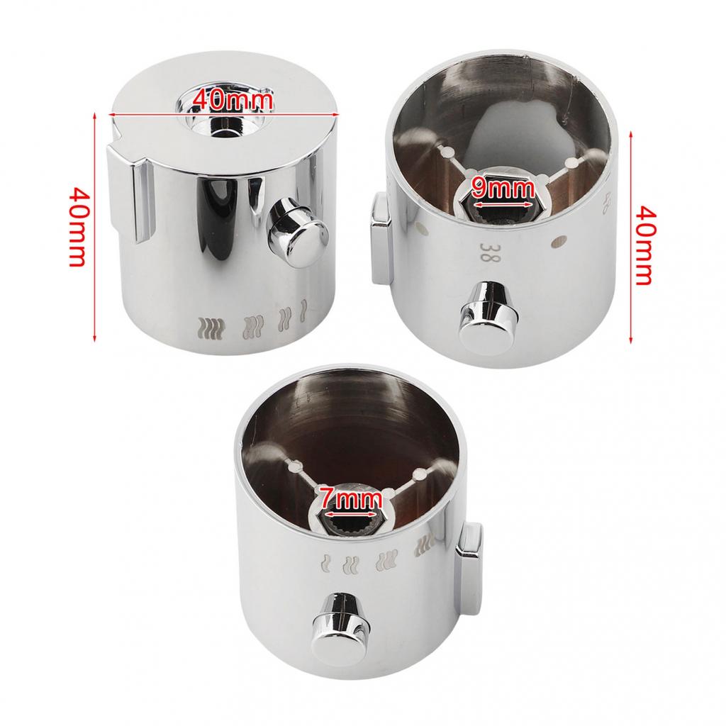 Ручки управления Ручка для термостата SMA, серебристая