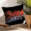 Пиво C-Coors Наволочка Плюшевая Ткань Мягкая Наволочка Двусторонняя Печать Чехол для Подушки Бытовые Подарки