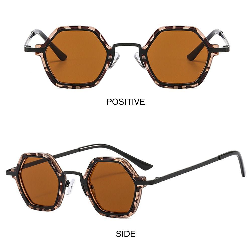 Unisex Punk Shades Hip Hop Metal Frame Sun Glasses Fashion Driving Eyewear  for Women & Men