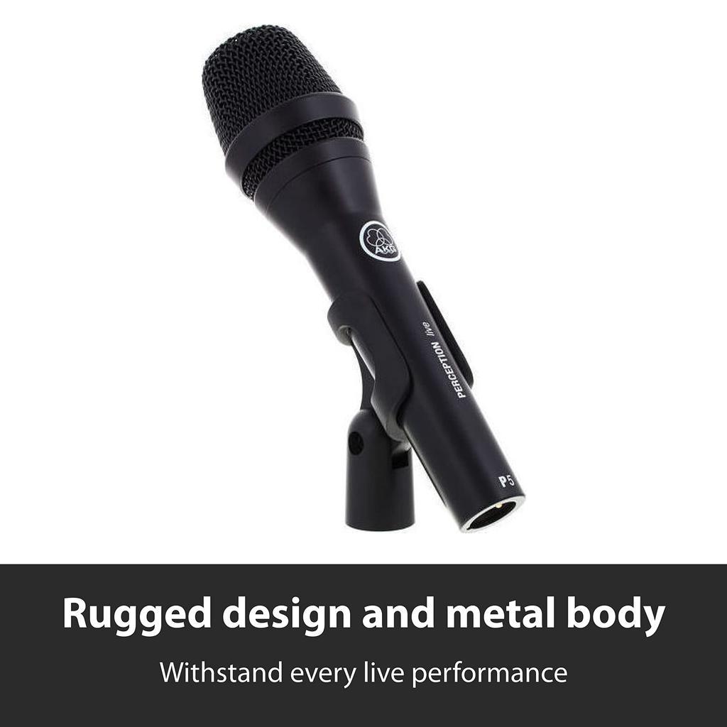 AKG P5 S Supercardioid Vocal Microphone with Switch