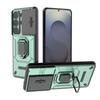 Slide Camera Lens Shockproof Armor Case For Samsung Galaxy S26 Ultra S26+ S26 Plus 5G Holder Ring Stand Cover