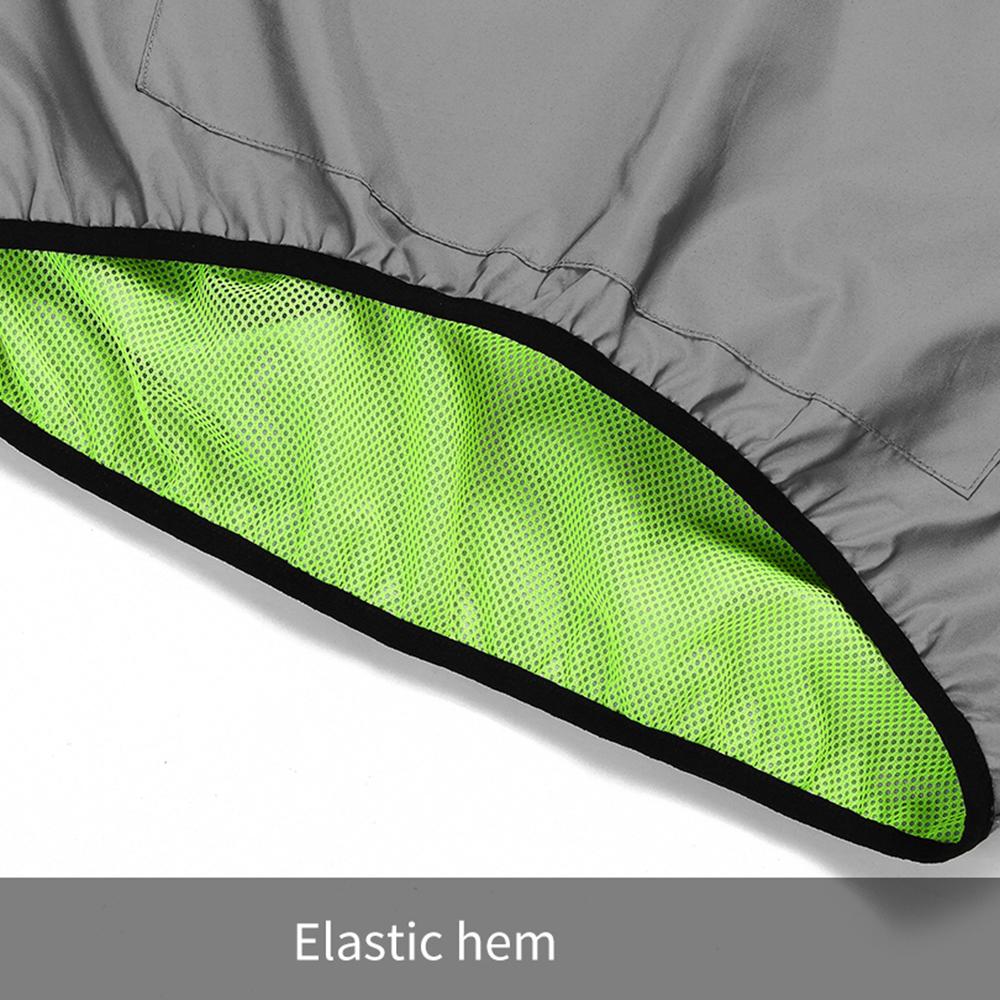 Мужская светоотражающая велосипедная куртка, ветрозащитная велосипедная куртка с капюшоном, пальто для бега, пешего туризма, прогулок ночью