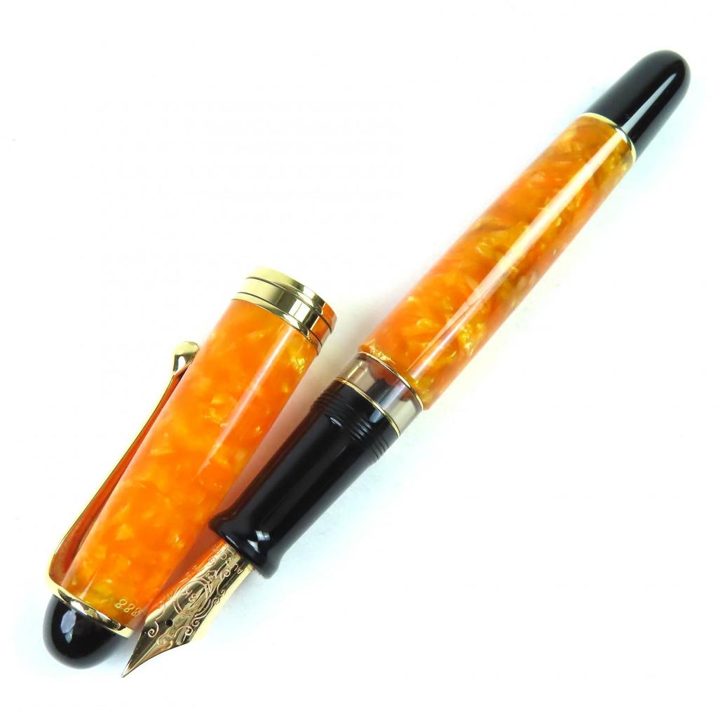Excellent AURORA  fountain pen Limited Edition 88 SOLE Limited to 394/888 18K Used