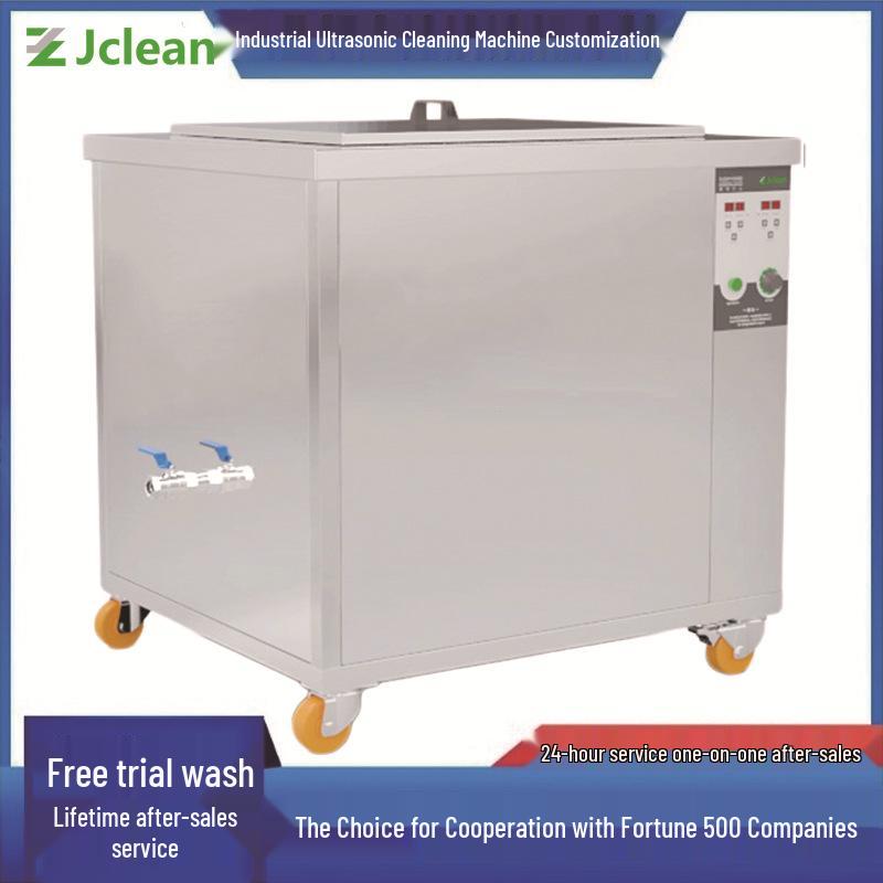 Single-Slot Ultrasonic Cleaner for Hydraulic Components, Bearings, Gears, and Fasteners