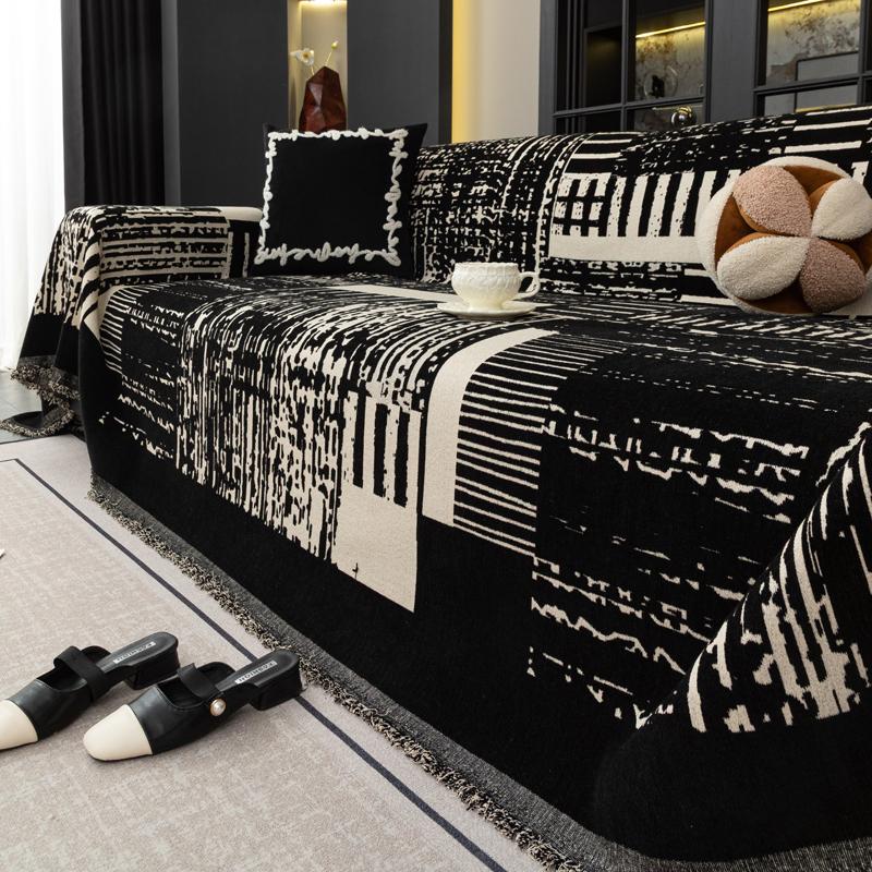 Chenille Sofa Cover Cloth Bohemian Premium Feeling Four Seasons Universal Sofa Cover Simple and Fashionable Sofa Blankets