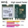 Wi-Fi 6 MT7921K DualBand 1800Mbps 2.4G/5G 5.2 WiFi 6 Wireless Card 802.11AX for  10 / 11 Than AX210