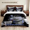 jinu Personalized Custom Name 3‑Piece Bedding Set Soft Duvet Cover Set For Bedroom Home Decor