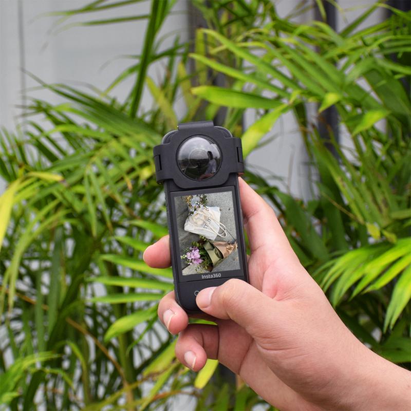 Защитный чехол для объектива, пылезащитный чехол для оправы объектива, совместимый с Insta360 X3 Panoramic Action