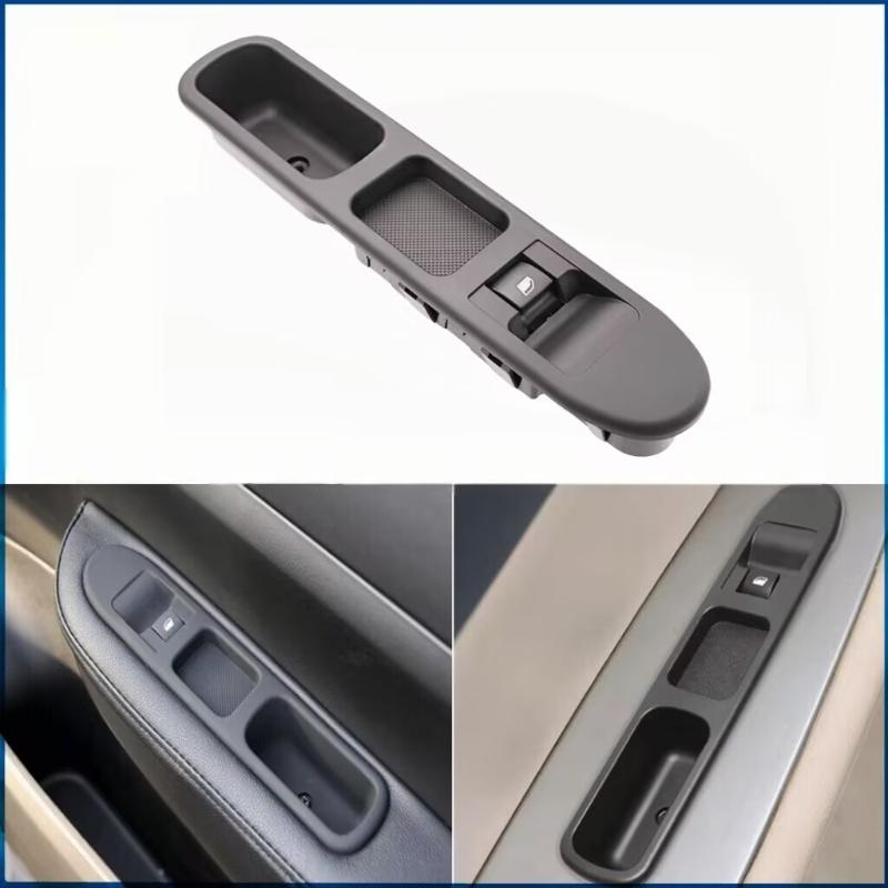 Power Window Single Switch Fit For Peugeot 207 2006-2017 Citroen C3, OE#6554QK 6554.QK Front Right Door Electric Window Lifter Control Button
