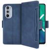 Flip Case for Motorola Edge 30 Pro, Card Slot, Blue