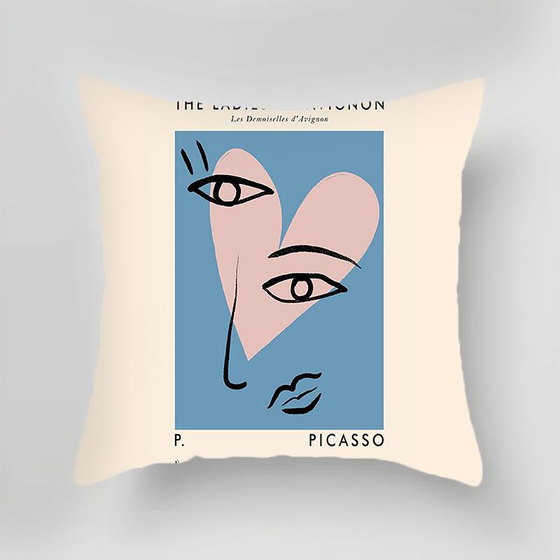 Nordic New Abstract Наволочка Геометрический Узор Гостиная Диван Подушка Чехол Украшения Дома