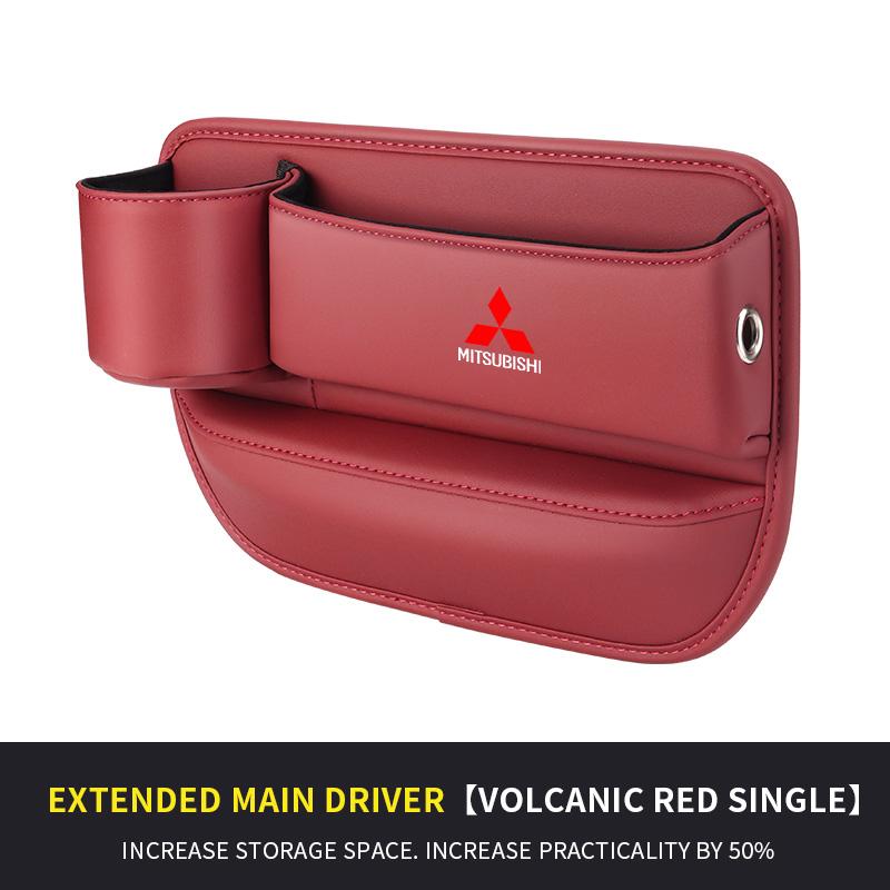 sdzh1 Car Seat Gap Multifunction Storage Box Seat Gap Cup Holder For Mitsubishi Outlander Pajero Asx Lancer Evolution X Ralliart L200
