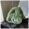 Plush Bag Women's Large-capacity New Autumn and Winter Casual Cute Crossbody Portable Fluffy Bucket Bag