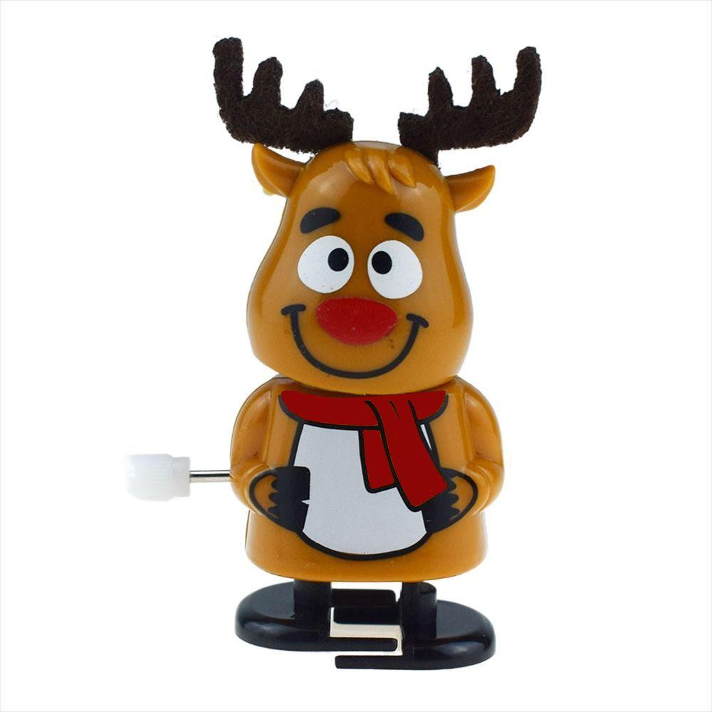 Прыгающие игрушки Рождественские заводные игрушки Рождественская серия Санта ходящая кукла Рождественское украшение