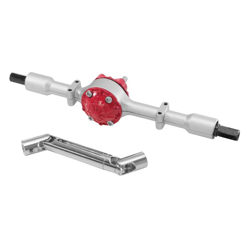 Metal rear axle metal drive shaft for LDRC Pajero LD1297 LD1279 modification and upgrade accessories