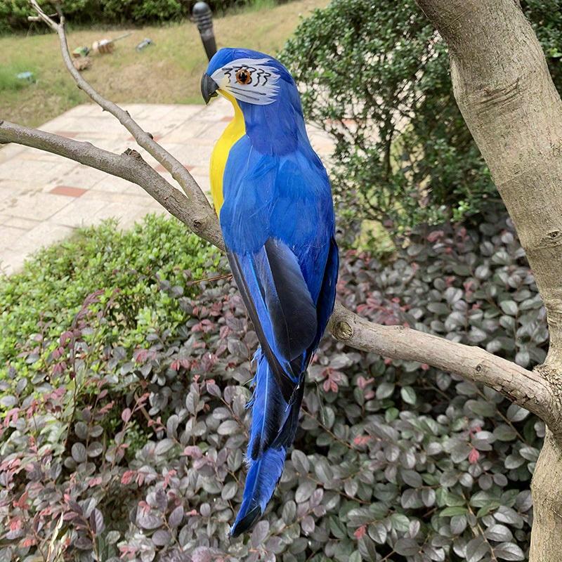 Simulation Parrot Garden Decoration Creative Lawn Figurine Ornament Animal Bird Outdoor Garden Party Prop Decoration