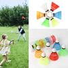 12Pcs Badminton Shuttlecocks Vibrant Color Reusable Lightweight Portable Training Badminton for Kids Entertainment