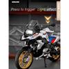 1/9 BMW R1250GS Сплав Литой Масштаб Мотоциклы Модель Внедорожный Автоцикл с Подсветкой Коллекция Украшение Детская Игрушка Подарок