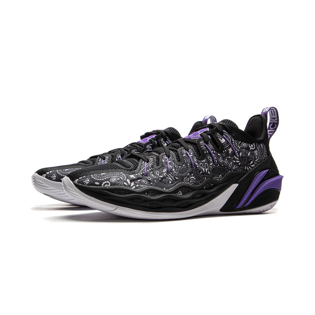 Li-Ning Jimmy Bulter JB3 Jimmy Buckets Black Purple Men Sneakers ABAV023-10