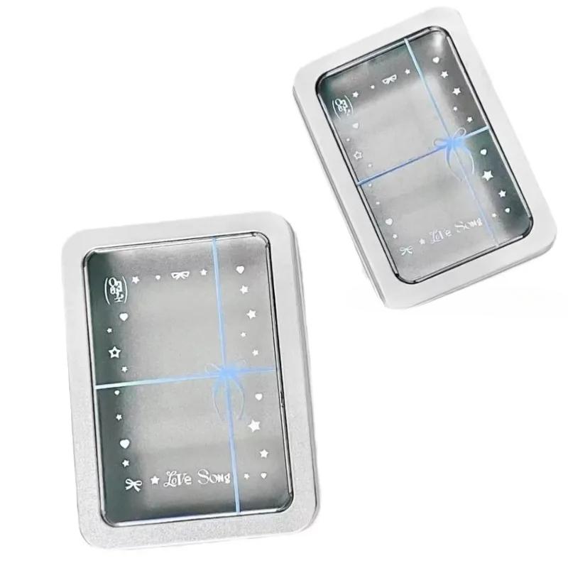 Модный органайзер Kpop Photoaced Organizer Sliver Color Bow Series, настольный держатель для канцелярских принадлежностей, креативный дизайн, мини-коробка для хранения вещей