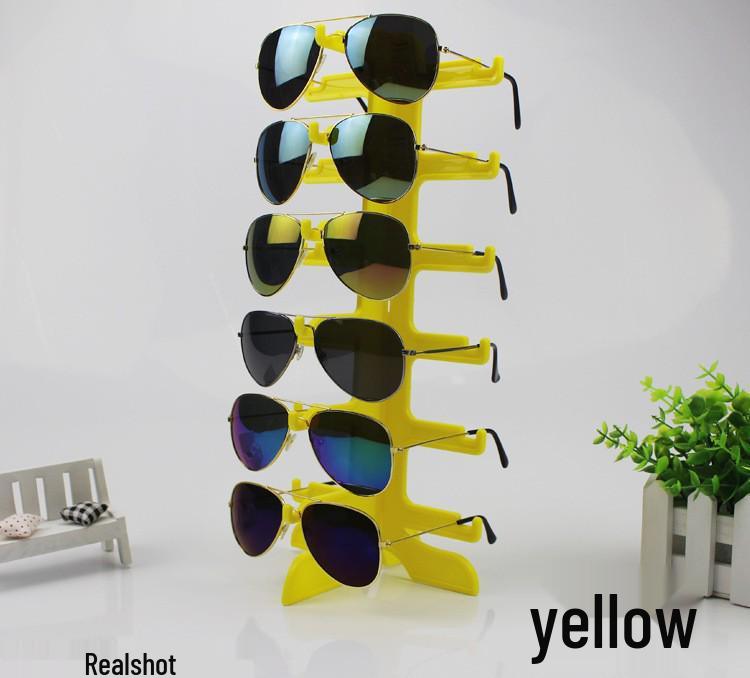 Пластиковая подставка для очков из 6 частей для солнцезащитных очков - Полка-держатель и стойка для хранения