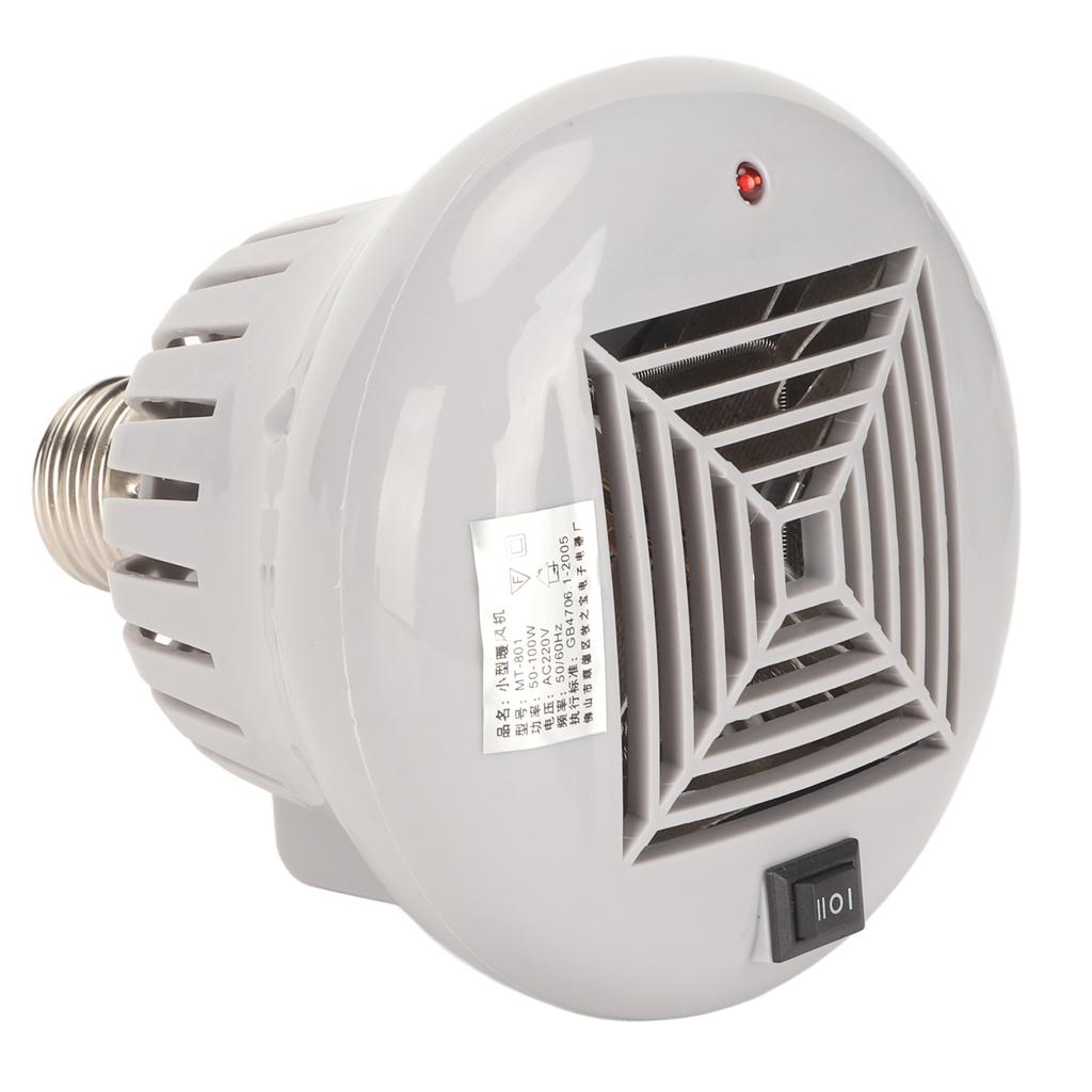 Тепловентилятор для домашних животных, 3 уровня, безопасный, небольшой обогреватель для домашних животных, для рептилий, кур, серый, 220 В