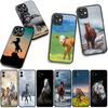 for Motorola Moto G54 G05 G24 G45 G55 G75 G85 G15 G57 G86 Power Edge 50 30 Ultra Fusion neo Pro Case Running Wild Horse Pets