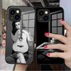 Легендарный Чехол Для Телефона Amy Winehouse Для IPhone 17 Pro Max 16 15 14 Pro Max 13 11 X Xs Xr 8 7Plus Стеклянная Крышка
