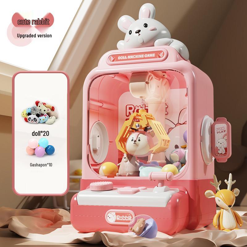 Mini Claw Machine Toy for Kids - Home Use Electric Doll Grabber
