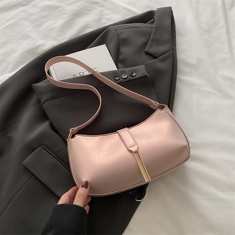 Сумка для работы под мышкой женская большая вместимость 2025 новый весенний сезон ретро повседневная универсальная сумка через плечо