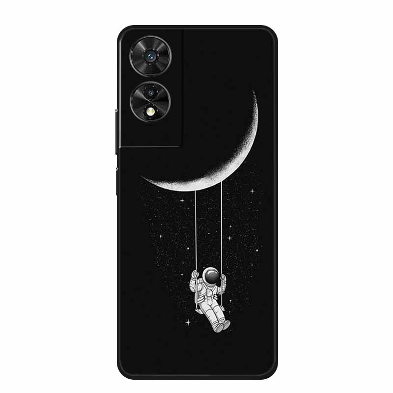 Мягкий силиконовый чехол для TCL 505 Чехол Модный Крутой ТПУ Защитный задний чехол для телефона TCL 505 Чехол Funda для корпуса TCL505
