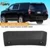 Накладка на задний бампер, крышка фаркопа, буксировочная панель для GMC Yukon XL 2015-18 19 Черная