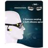 Anti Fog Professional Swimming Goggles Swimming Glasses Myopia with Earplugs Nose Clip Electroplate Waterproof Silicone Swim