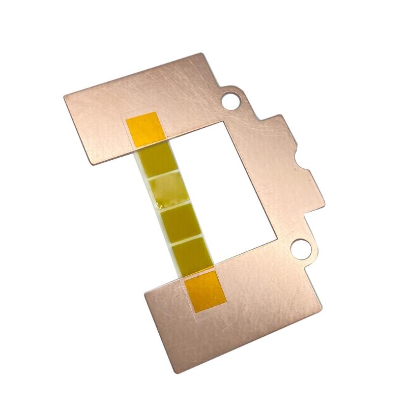 GPU M Медный радиатор для Diator Memory Miner 5600 5700XT GPU 15-40 градусов Термопрокладка