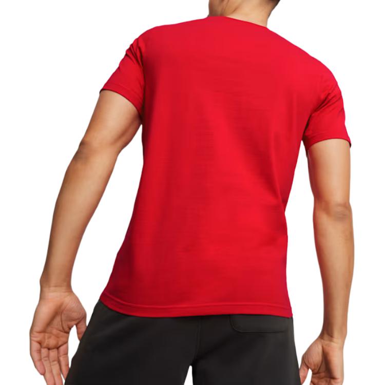 Puma Футболка Hooper Comfortable с коротким рукавом для мужчин, цвет красный 624827-02