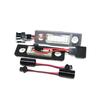 2PCs For Skoda Octavia 2008-2013 1Z A5 Facelift Roomster 5J 2006-2010 Led License Plate Lights Auto Tag Lamps