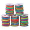 Seven-Color Core-Spun Elastic Cord for DIY Colorful Buddhist Bead Bracelets