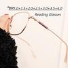Reading Glasses  Metal Frame Presbyopia Eyeglasses Men Women Optics Prescription Eyewear Blue Light Blocking Glasses Gafas