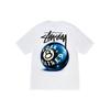 Stussy X Born X Raised Коллаборация Весна-Лето 23 Футболка 8 Мячей Унисекс Топы Черный Белый 3903852