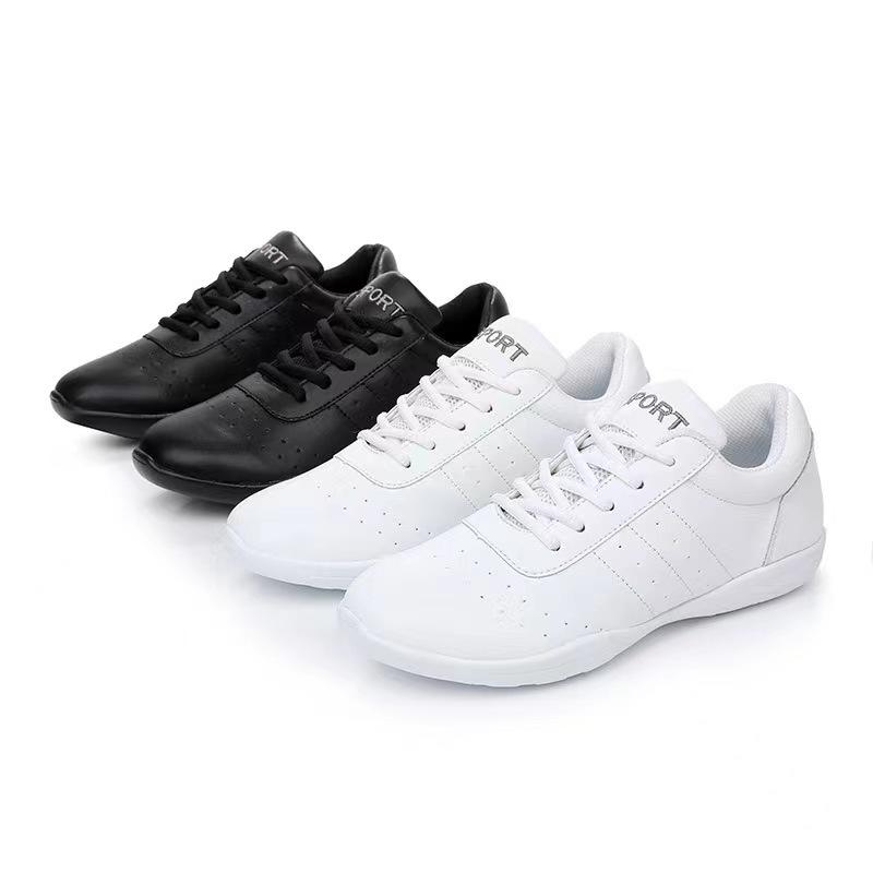Dance Athletic Aerobics Shoes Girls Practice Lara Shoes White Boys Competition Training Shoes Soft