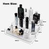 3-Tier Perfume Display Acrylic Transparent Cosmetics Organizer Nail Polish Show Rack for Vanity