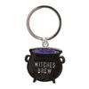 Witches Brew Cauldron Keyring