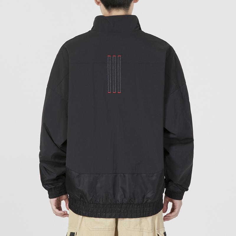 adidas Мужская тканая куртка CNY Comfort, верхняя одежда, черная HZ3037