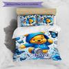 3pcs Winnie8 Cover Set - Personalized Name, HD Printed Bedding with 1 Cover and 2 Pillowcases - Perfect for Home Decor, Easy Care