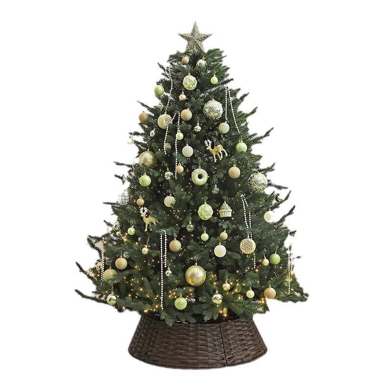 Papatu 210cm Rotating Pre-Lit Artificial Christmas Tree