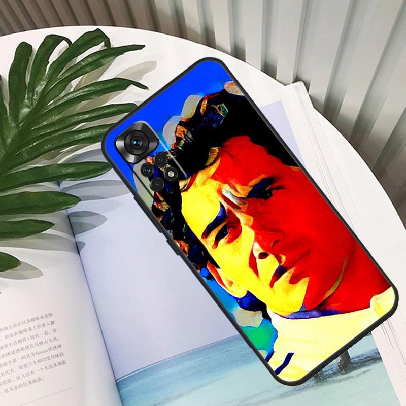 Гонщик Айртон Сенна Чехол Для Xiaomi Redmi Note 11 12 10 9 8 Pro Note 11S 10S 9S Redmi 10C 10A 9C 12C Задняя крышка