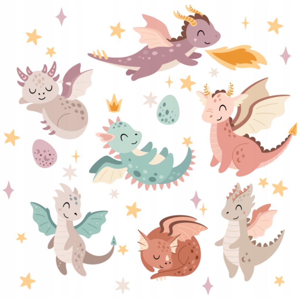 Dragons Wall Sticker For Boys And Girls Children'S Room