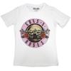 Женская футболка Guns N' Roses: Классический логотип (белый)